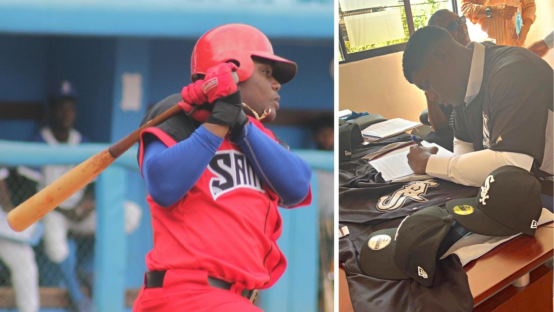 Oscar Colás, cubano firmado por White Sox