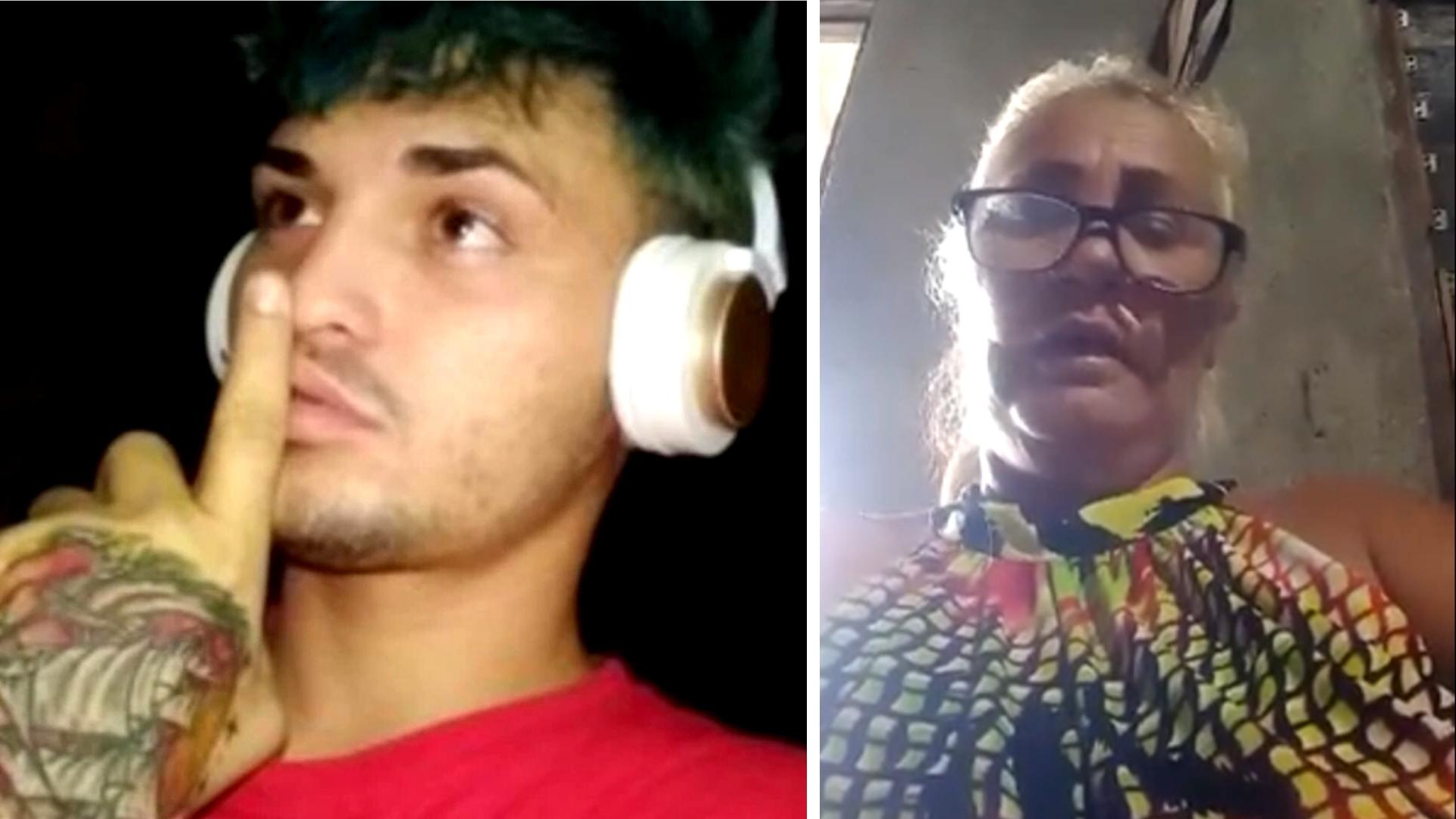 William Leyva Pupo y su madre Idelsys Pupo