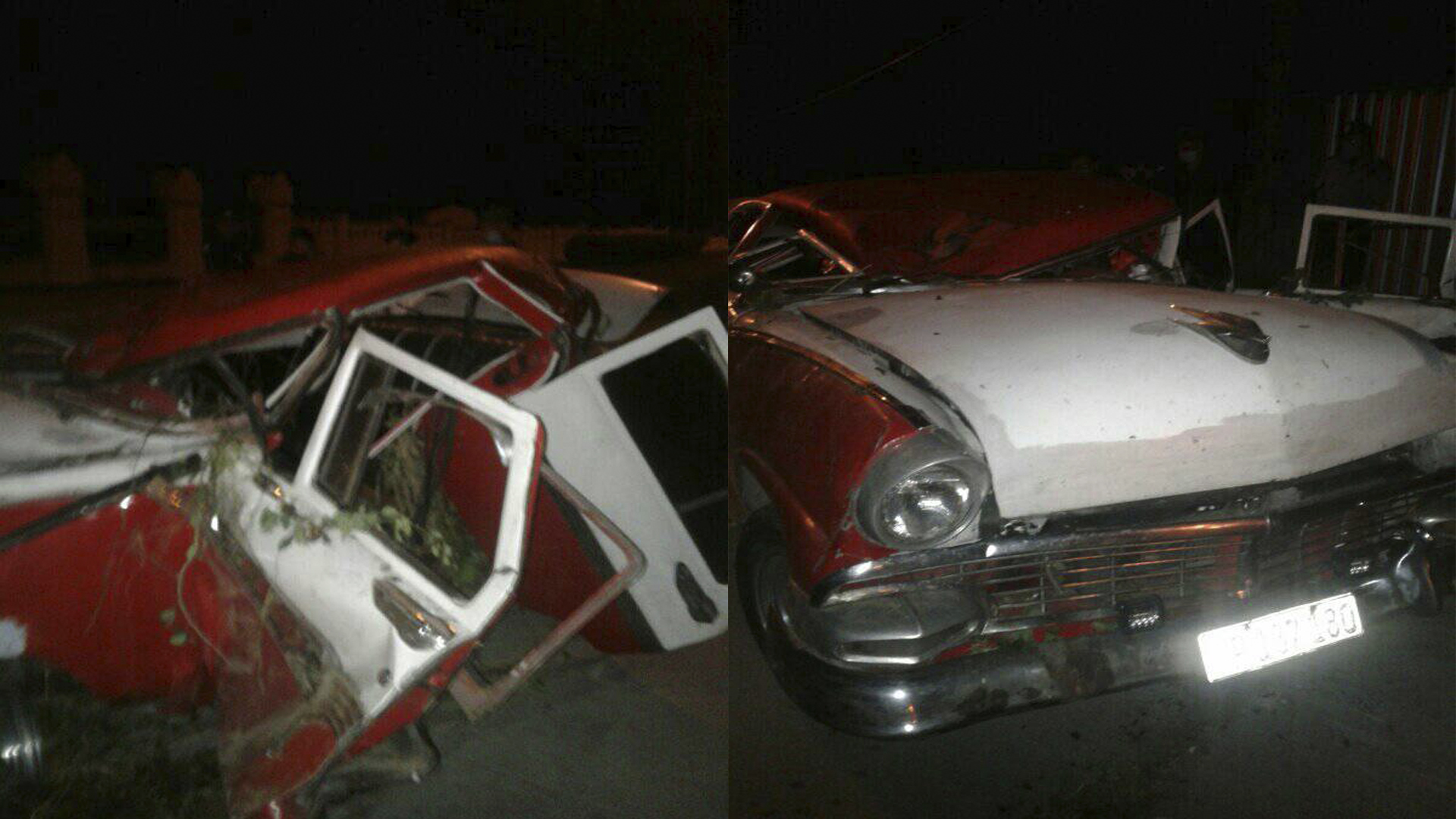 Un muerto y dos heridos en accidente en Cienfuegos
