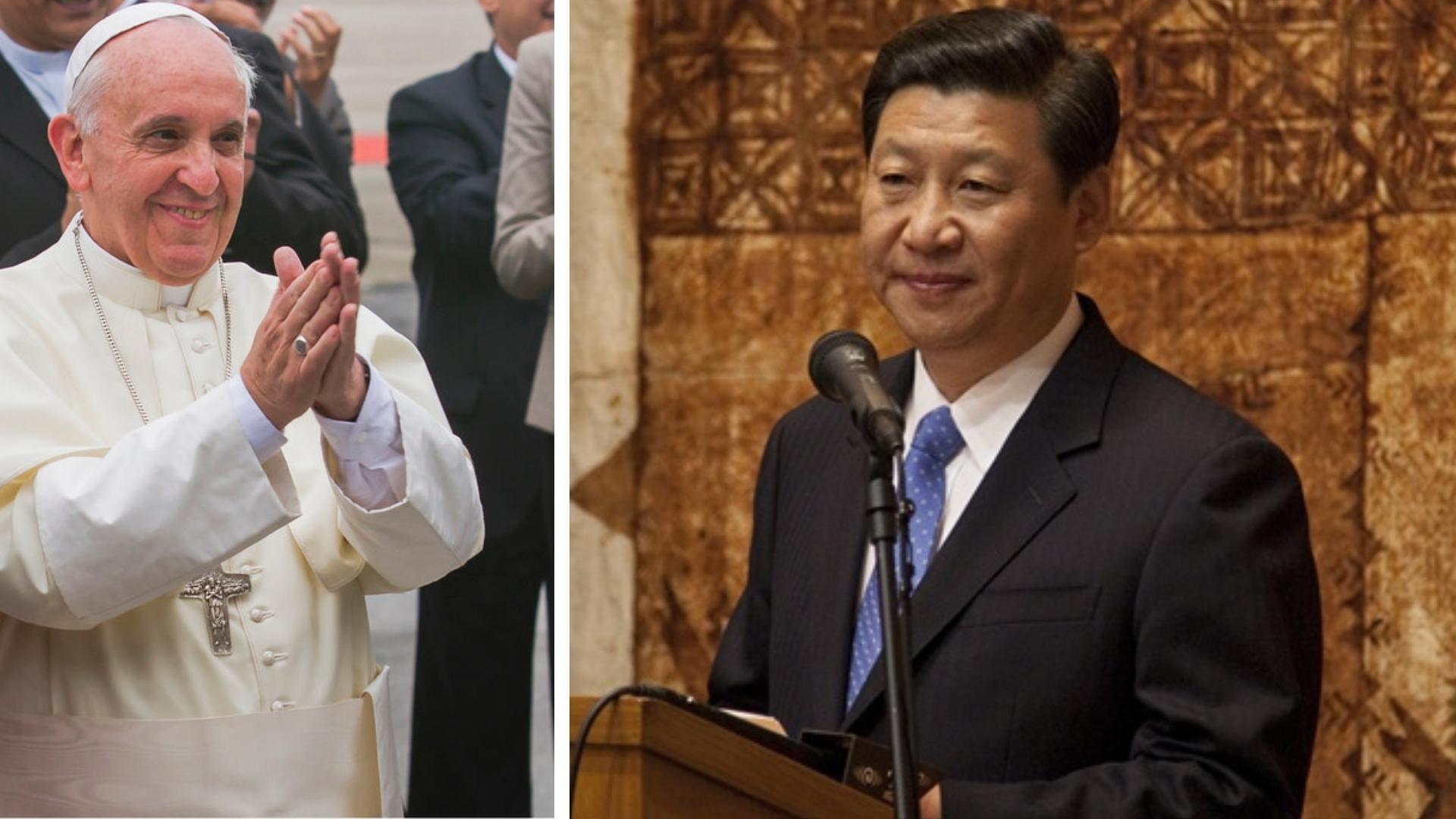 Papa Francisco y Xi Jinping