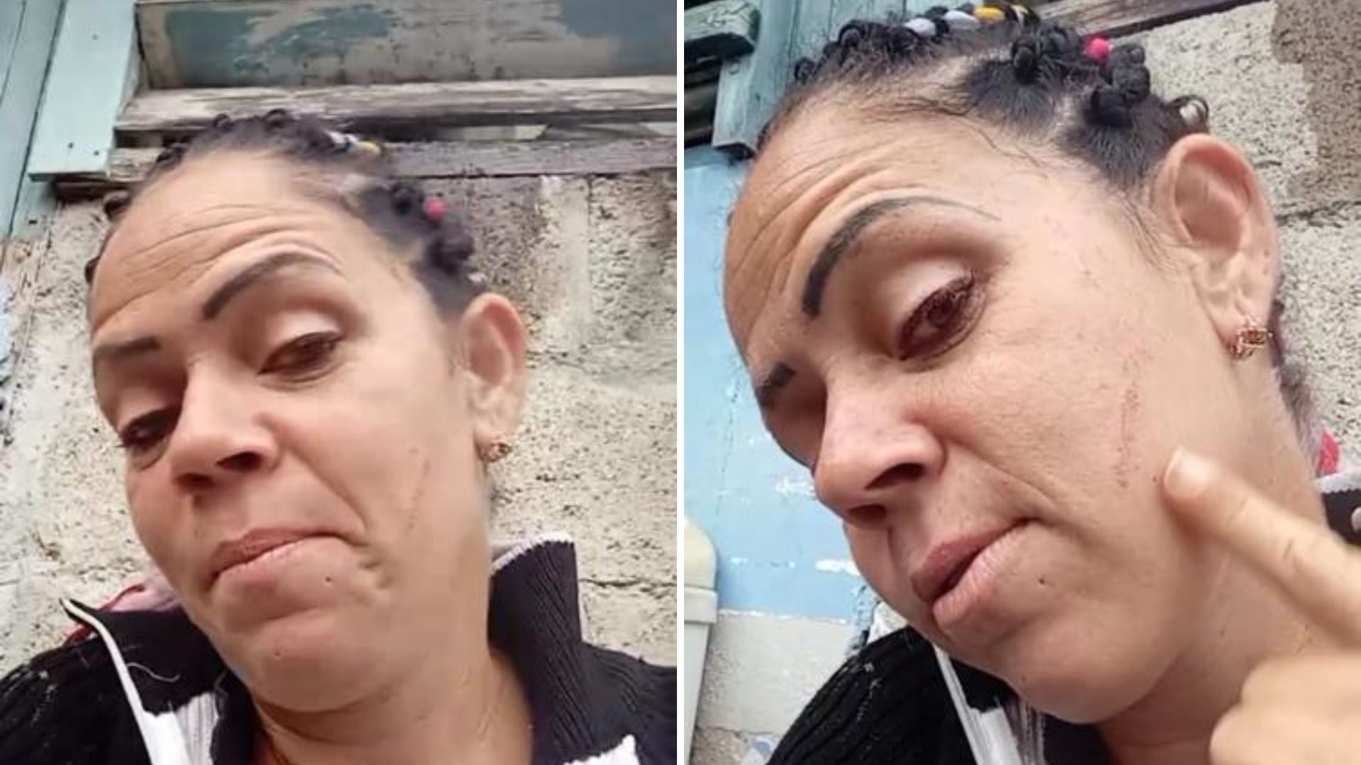 "No lograron quitarme el teléfono. Estoy transmitiendo a través de mi teléfono. Yo me sé defender", expresó
