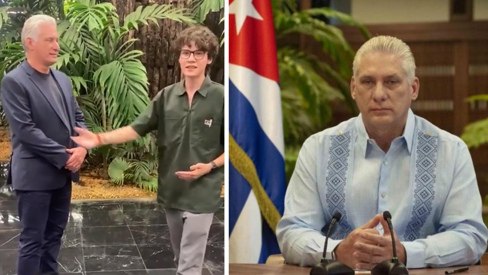 Díaz Canel en TikTok