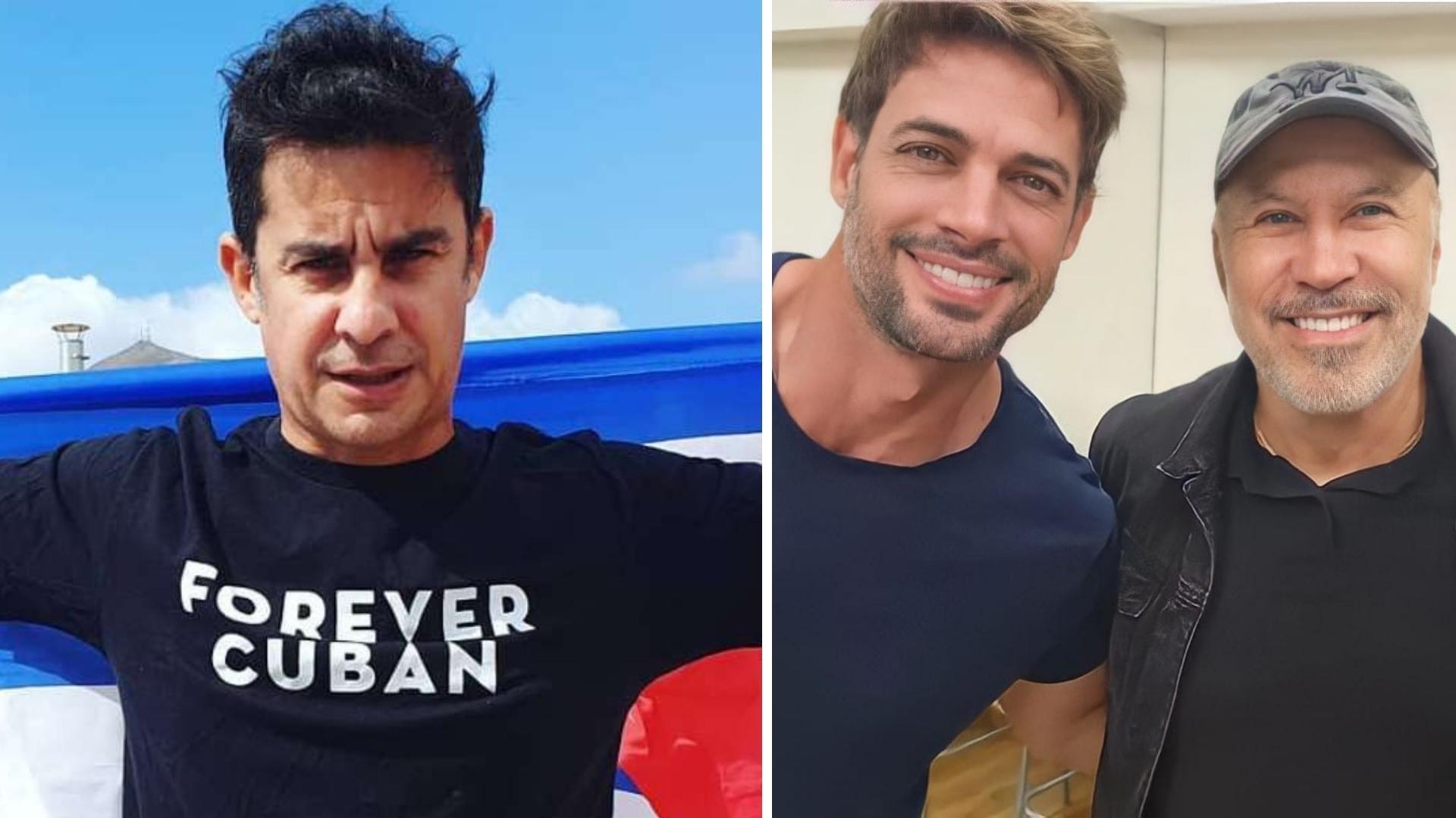 San Martín actuará en serie "Montecristo" con William Levy. Fotomontaje: ADN Cuba