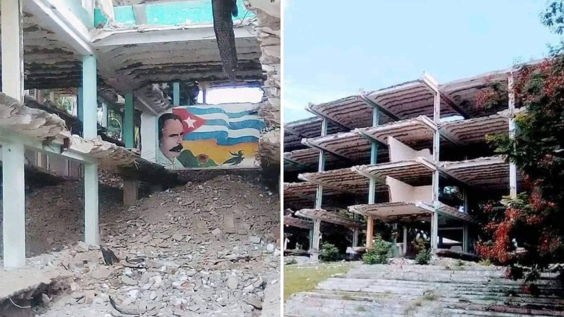 La sede original tiene un elevado grado de deterioro. Foto: Facebook/El Chago