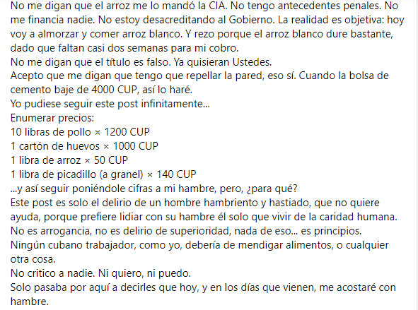 Post de Llerandi Pérez