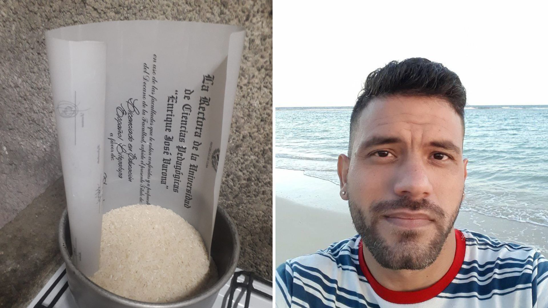 Profesional cubano expuso inutilidad de estudios para vida digna en Cuba. Foto: Facebook/Austin Llerandi Pérez