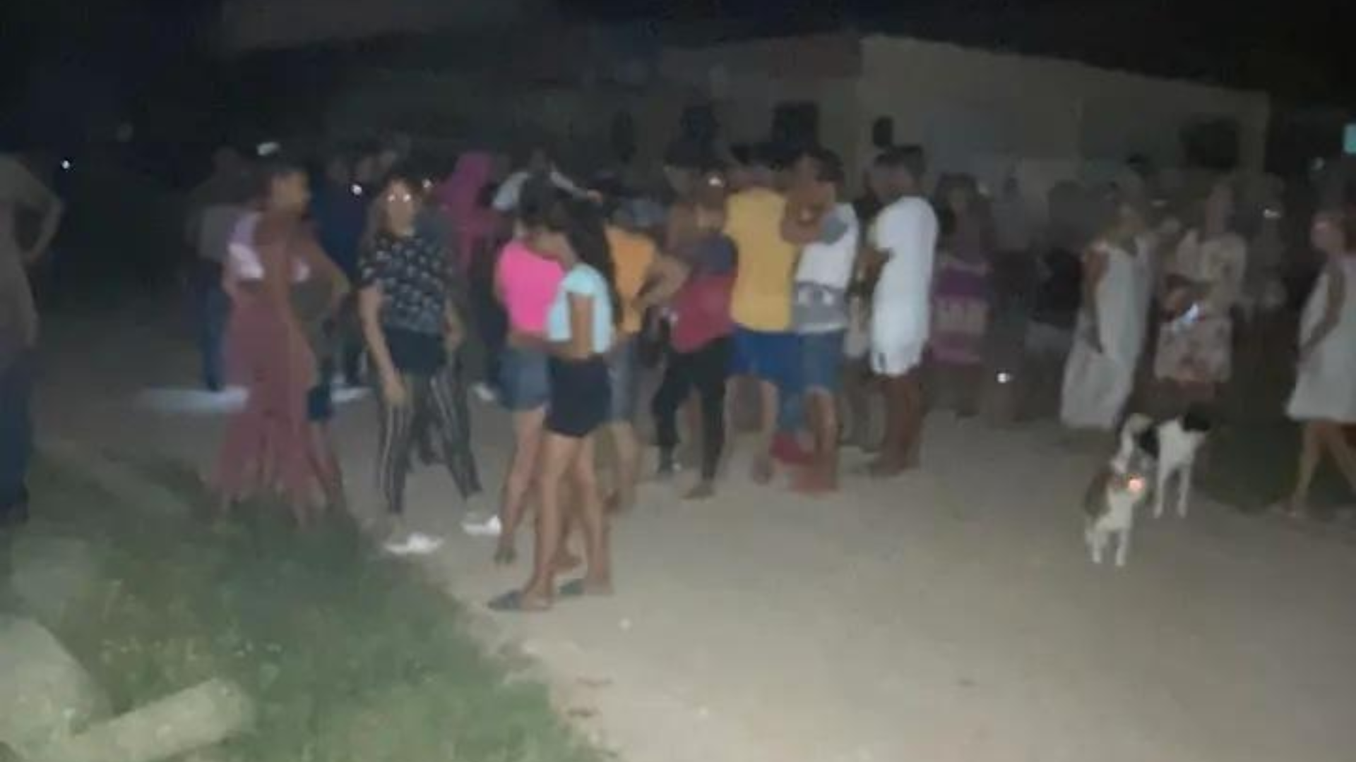 Cacerolazo en Campechuela