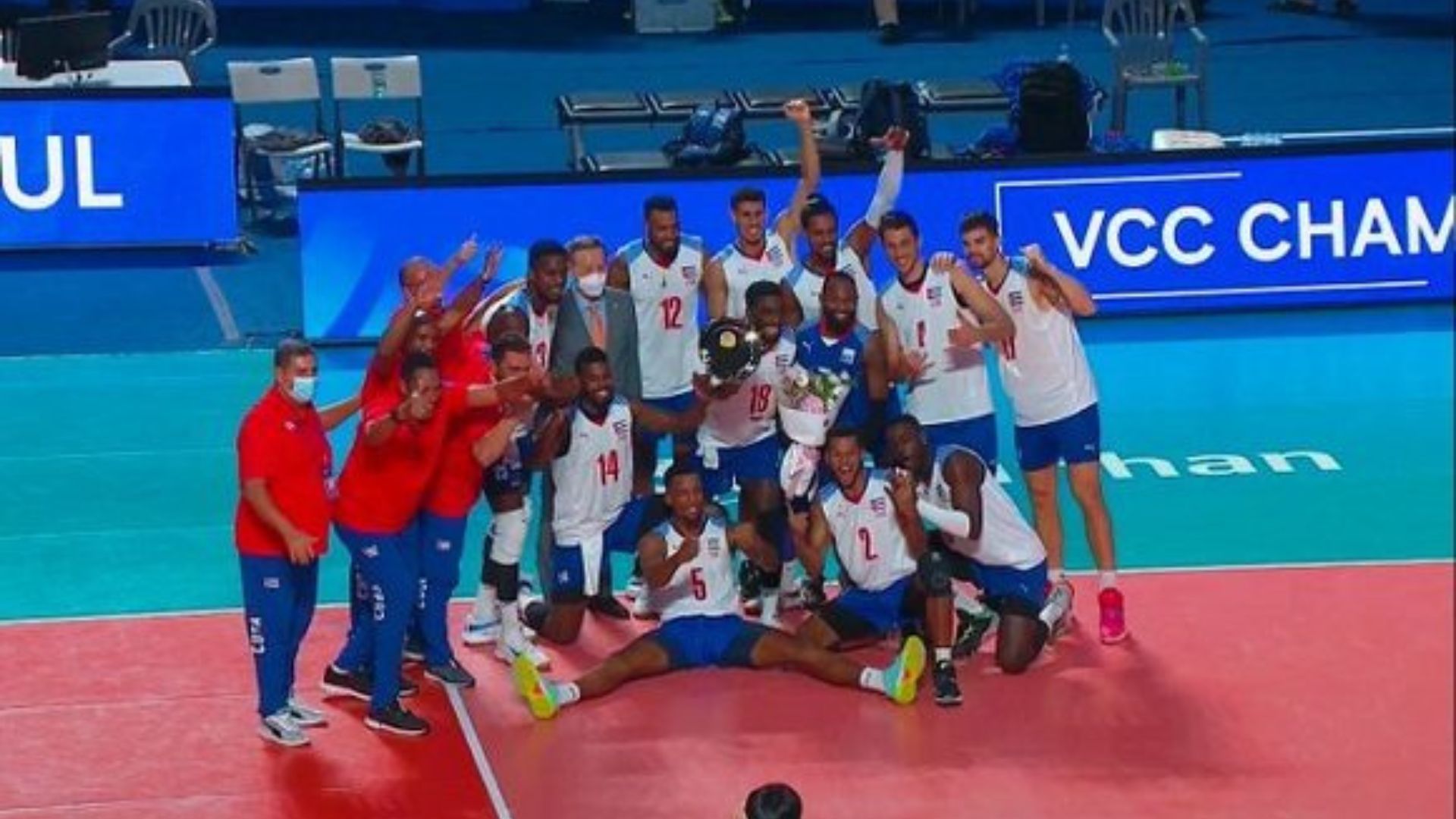 Cuba venció a Turquía en la final de la copa Challenger. Foto tomada de Cubadebate