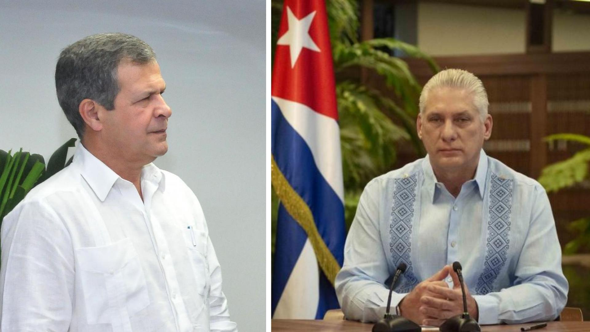 López Calleja y Díaz Canel