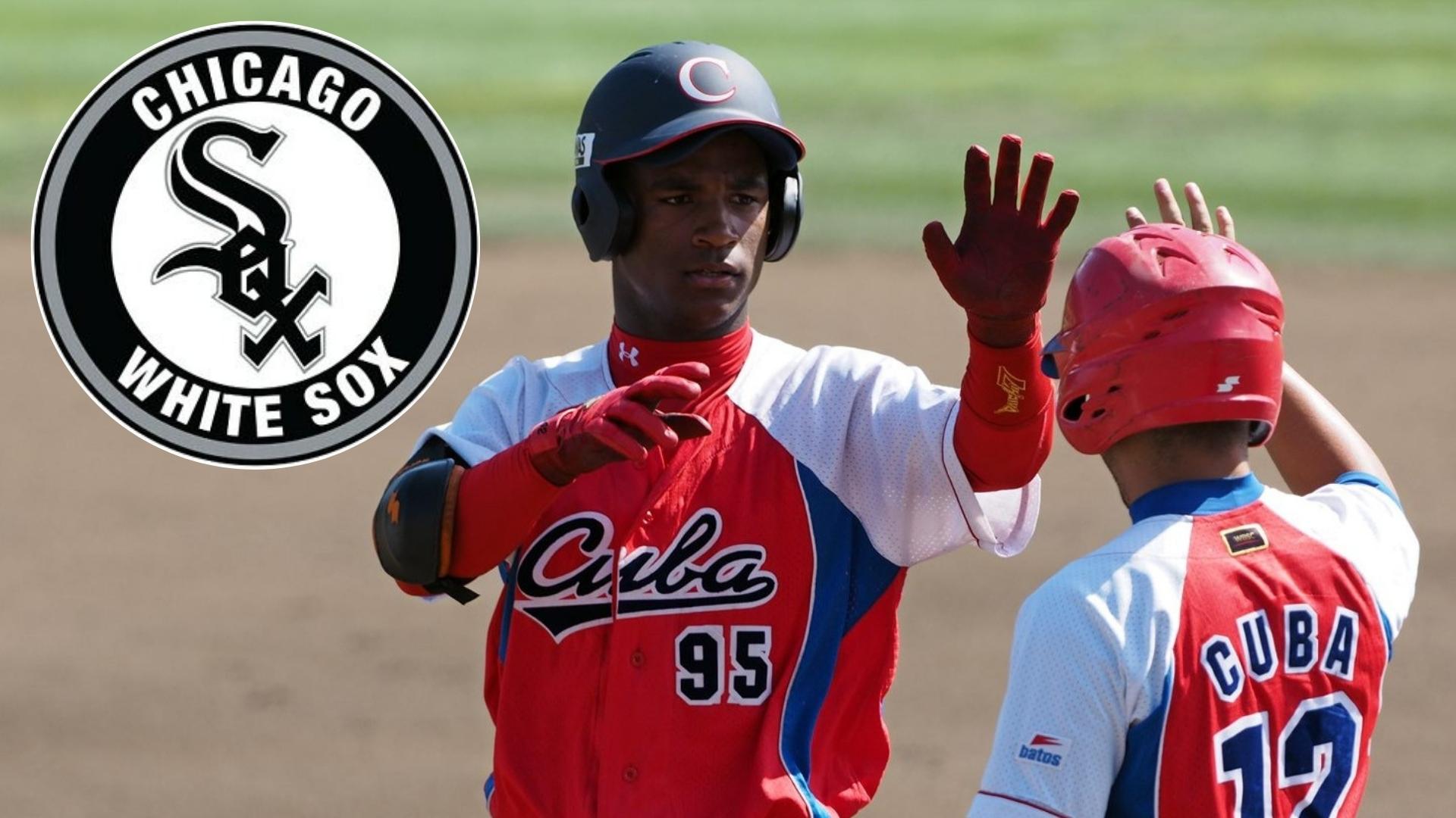 Loidel Chapellí Jr., pelotero cubano en Chicago White Sox.