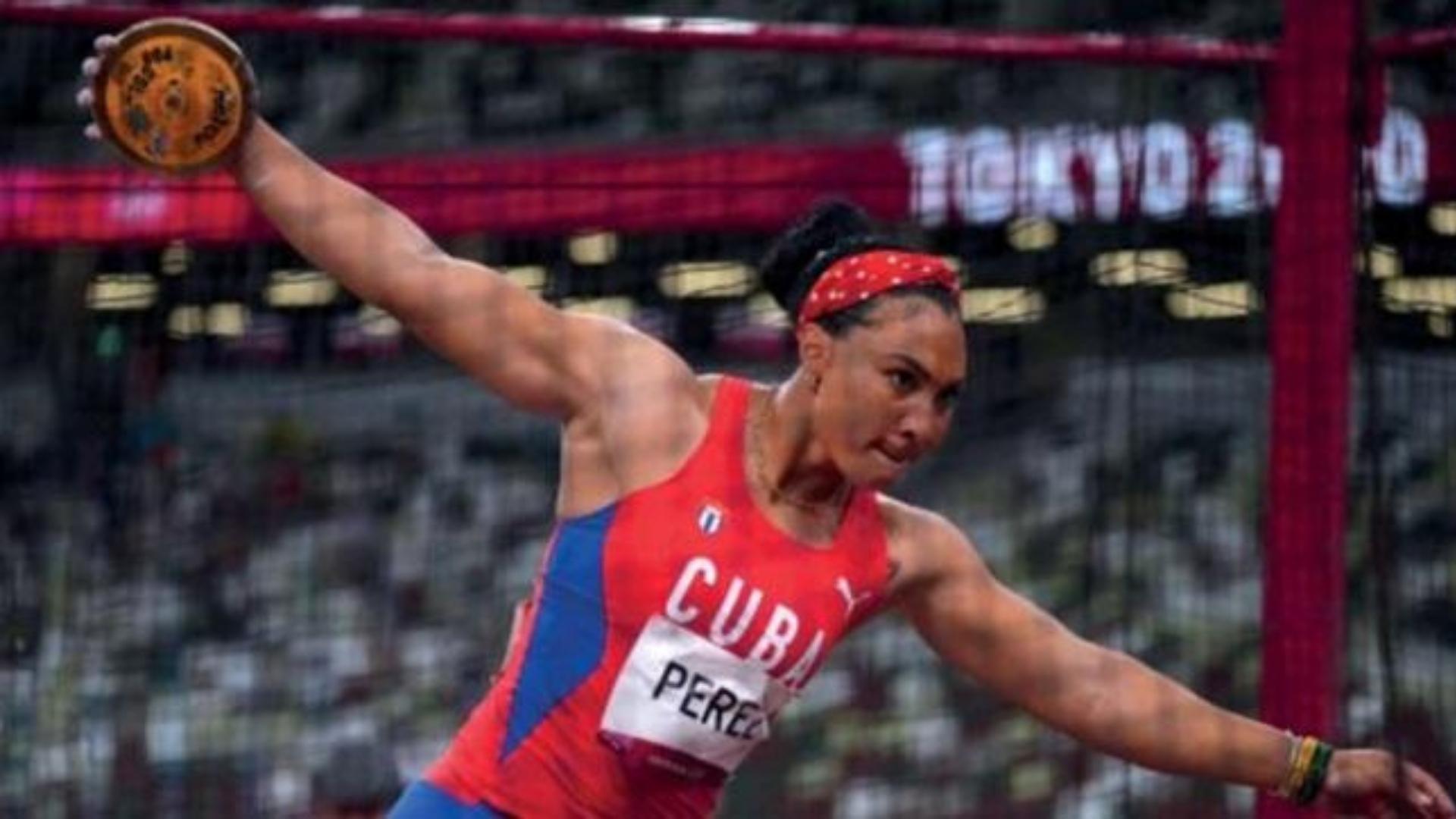 Yaimé Pérez, discóbola cubana de élite.