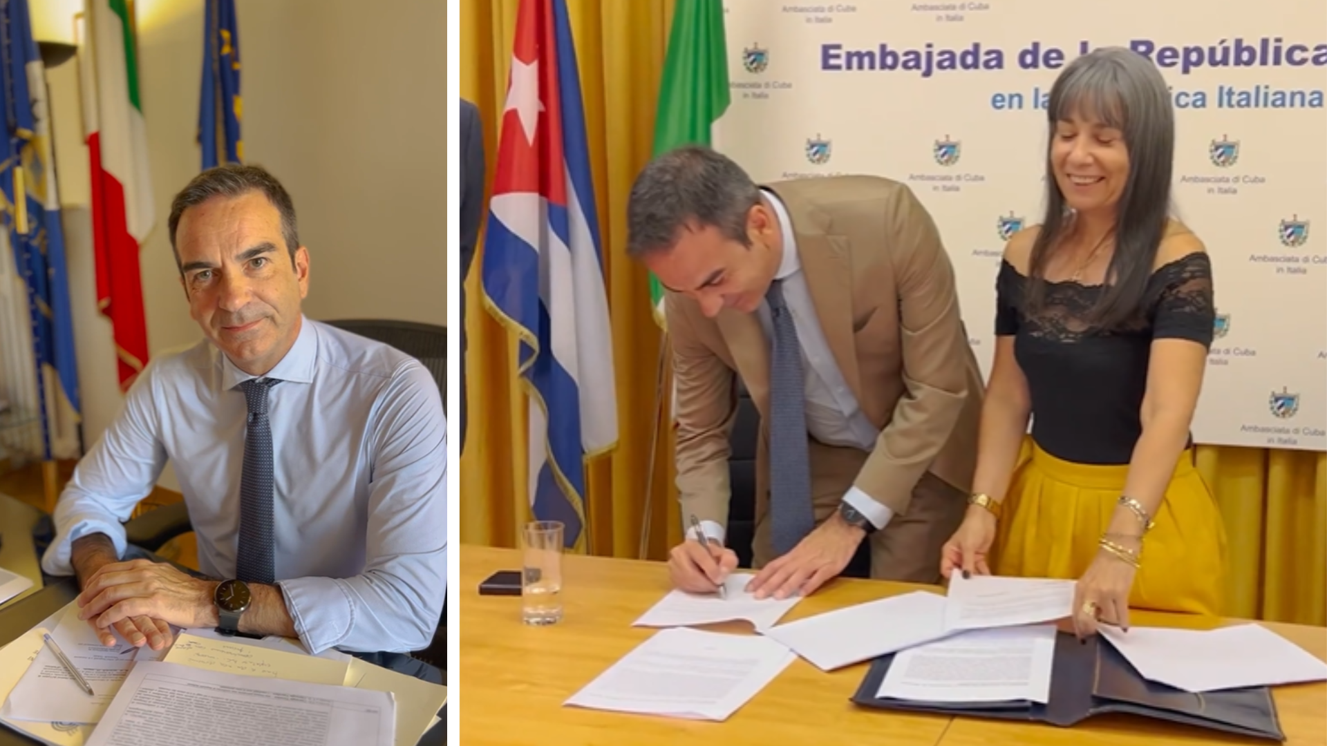 Roberto Occhiuto, presidente y comisionado de Salud de la región italiana de Calabria